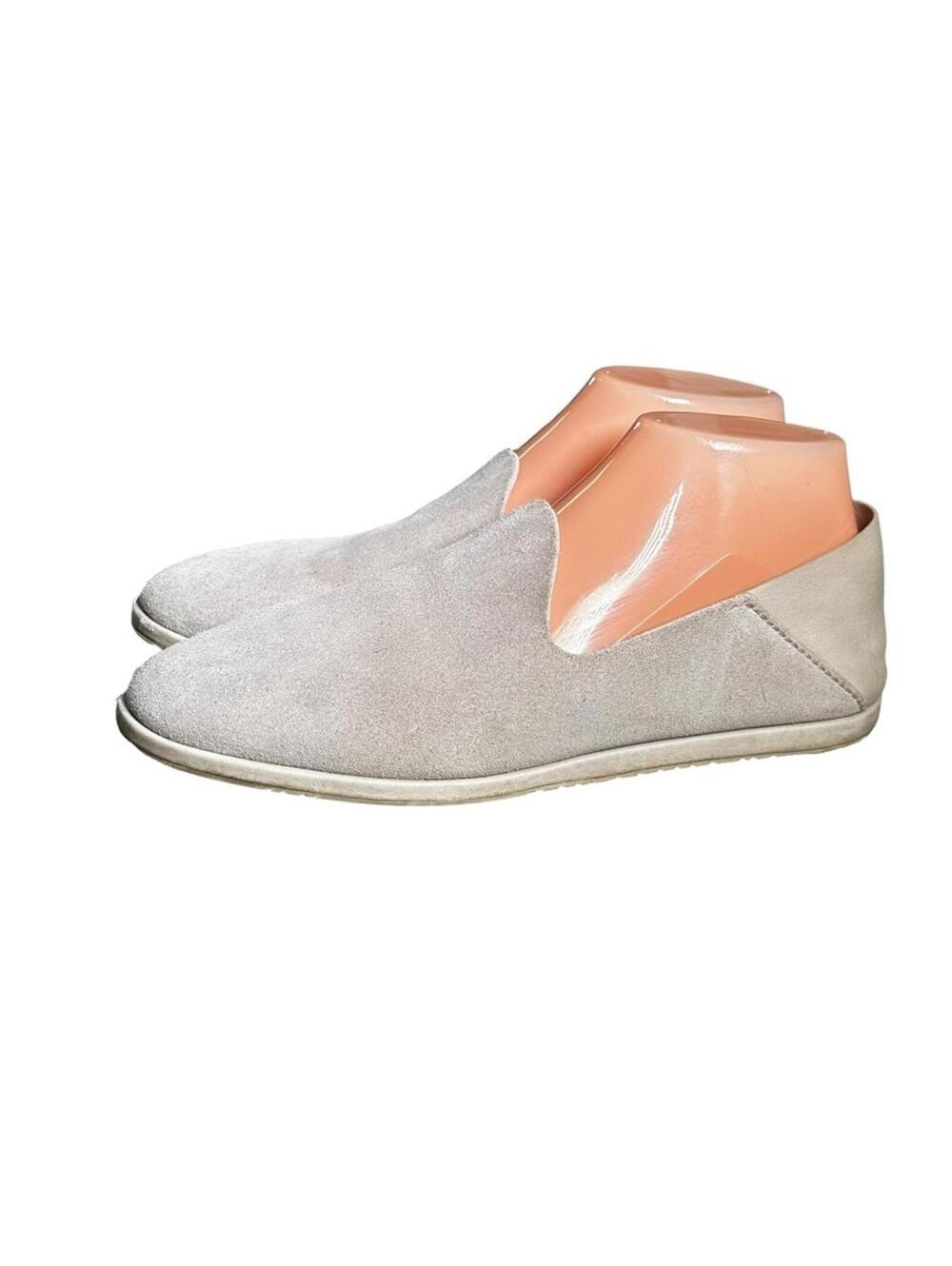 Pedro Garcia Yoshi Smoking Slipper Suede Loafer Pink Gray Mauve Flat 9 / 39 - Picture 2 of 16